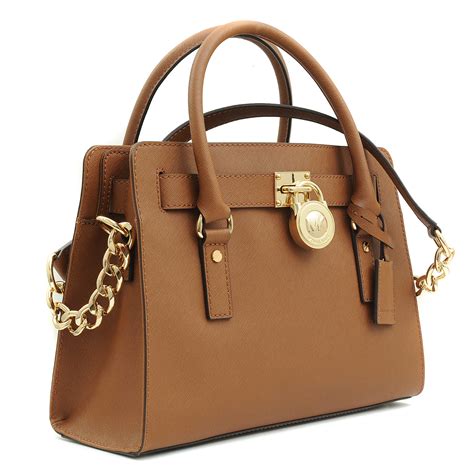 michael kors hamilton satchel medium